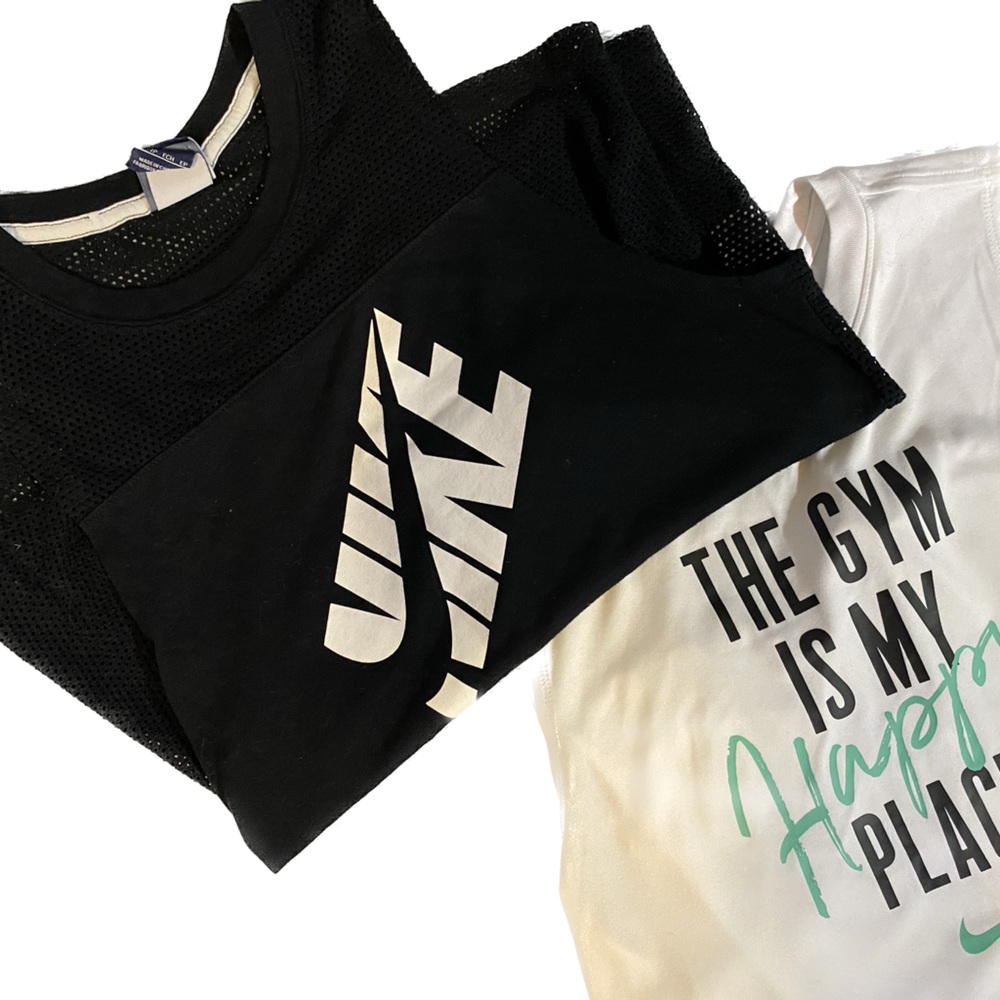 Nike women’s muscle t-shirts. 2 for $13